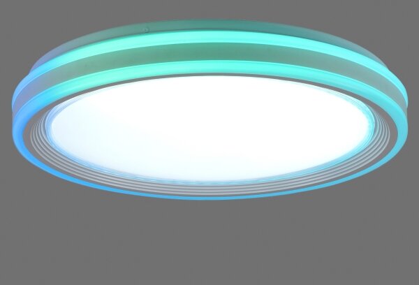 Leuchten Direkt 15154-16-LED RGB Plafonieră EDGING 39W/230V dimabilă + DO