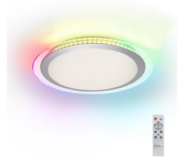 Leuchten Direkt 15411-2 - Plafonieră LED RGB CYBA 26W/230V dimabilă + DO