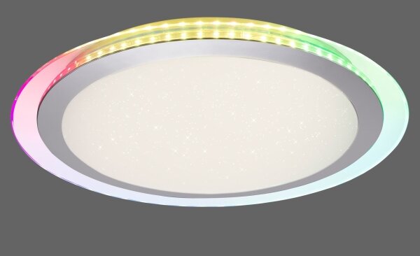 Leuchten Direkt 15411-2 - Plafonieră LED RGB CYBA 26W/230V dimabilă + DO