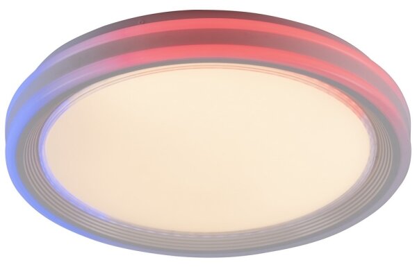 Leuchten Direkt 15154-16-LED RGB Plafonieră EDGING 39W/230V dimabilă + DO