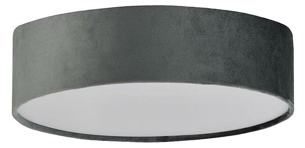 Plafonieră DRUM PLEAT 2xE27/60W/230V gri Searchlight 23298-2GY