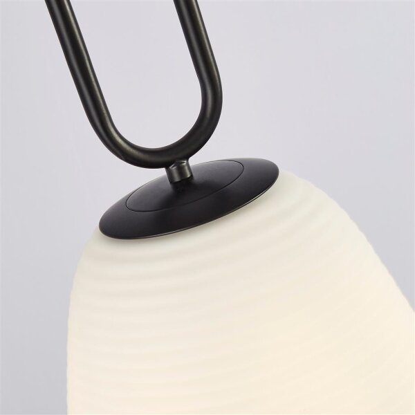 Lustră pe cablu ELIXIR 1xE27/60W/230V albă Searchlight 43581-1BK