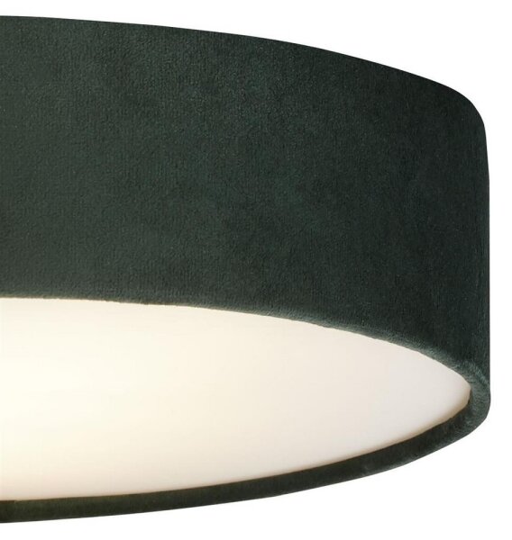 Plafonieră DRUM PLEAT 2xE27/60W/230V verde Searchlight 23298-2GR