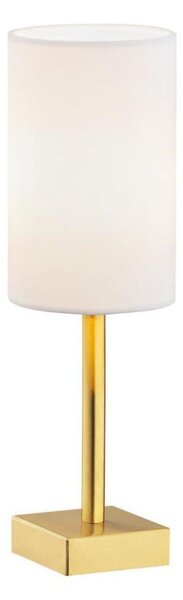 Lampă de masă ABRUZZO 1xE14/7W/230V alamă/albă Argon 8030
