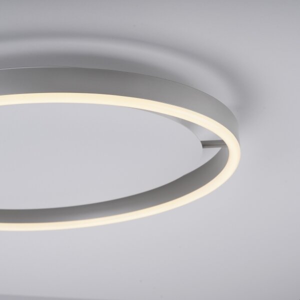 Leuchten Direkt 15391-95 - LED plafonieră RITUS 20W/230V cu dimmer, crom