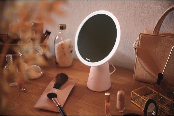 Philips Oglindă cosmetică reglabilă cu LED, 4,5W, 5V, seria MIRROR LED
