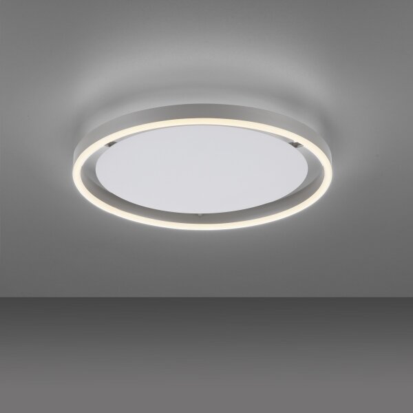 Leuchten Direkt 15391-95 - LED plafonieră RITUS 20W/230V cu dimmer, crom