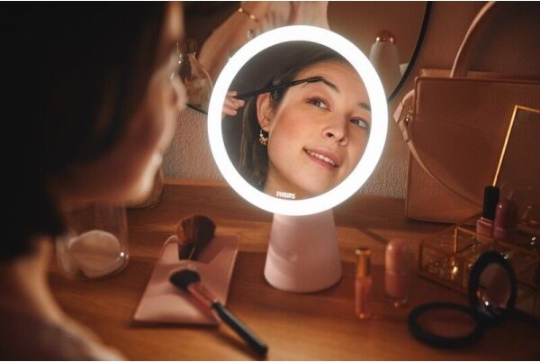 Philips Oglindă cosmetică reglabilă cu LED, 4,5W, 5V, seria MIRROR LED