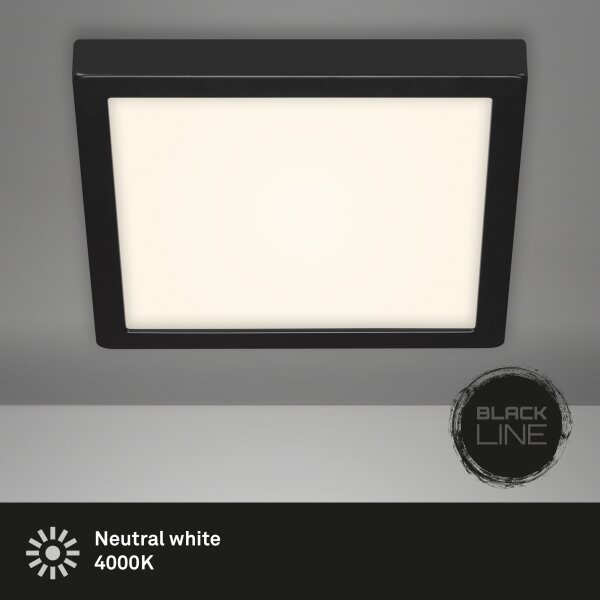 Plafonieră LED FIRE LED/21W/230V 30x30 cm Briloner 3467-415