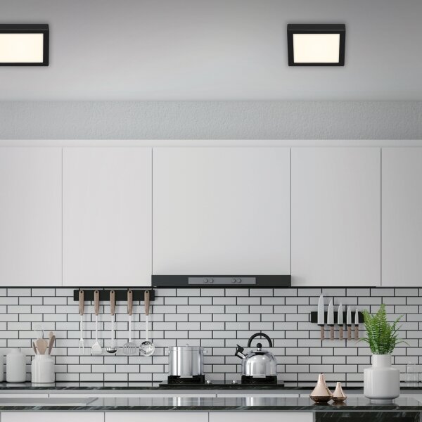 Plafonieră LED FIRE LED/12W/230V 17x17 cm Briloner 3464-415