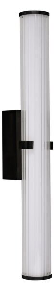 Corp de iluminat LED pentru baie CLAMP LED/23W/230V IP44 negru Searchlight 63126-1BK