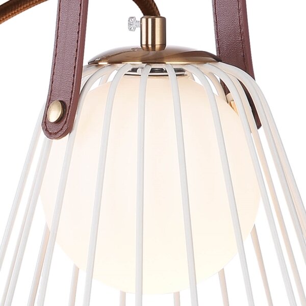 Lampă de perete MEMORY 1xG9/4W/230V albă/maro Klausen 101021
