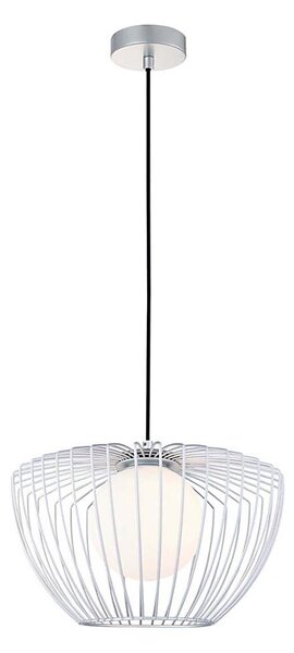 Lustră pe cablu FORMAL 1xG9/4W/230V argintie Klausen 111026