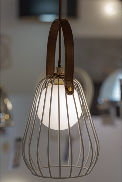 Lampă de perete MEMORY 1xG9/4W/230V albă/maro Klausen 111098