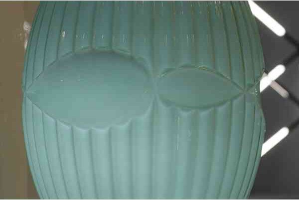Lustră pe cablu ELLIPTIC 1xE27/11W/230V verde Klausen 111031