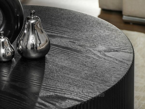 Măsuță de cafea Nixi (lemn negru + negru). Promo -11%. 1111666