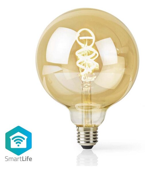 Bec LED dimabil E27/4,9W/230V Wi-Fi 1800-6500K Nedis WIFILRT10G125