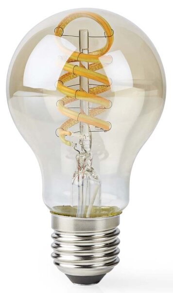 Nedis WIFILRT10A60 - Bec LED dimabil A60 E27/4,9W/230V Wi-Fi 1800-6500K