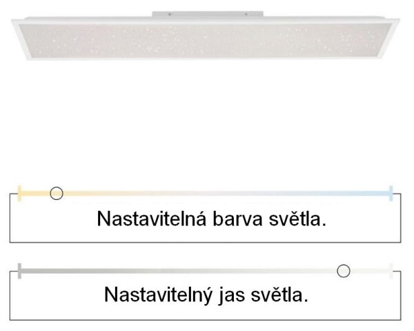 Leuchten Direkt 14762-16 - Lampă LED dimabilă STARRYFLAT LED/36W/230V + DO