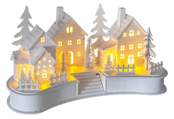 Decorațiune LED de Crăciun Retlux LED/2xAA sat
