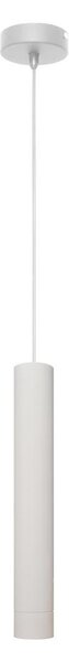 Lustră LED pe cablu TUBA 1xGU10/4,8W/230V albă