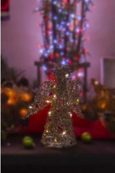 Decorațiune LED de Crăciun Retlux LED/2xAA înger
