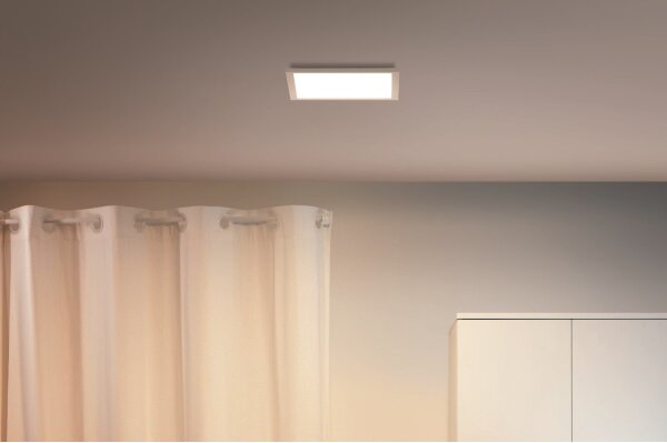WiZ - Plafonier LED SUPERSLIM dimabil 12W 230V alb Wi-Fi