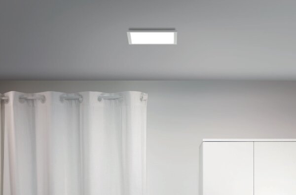 WiZ - Plafonier LED SUPERSLIM dimabil 12W 230V alb Wi-Fi