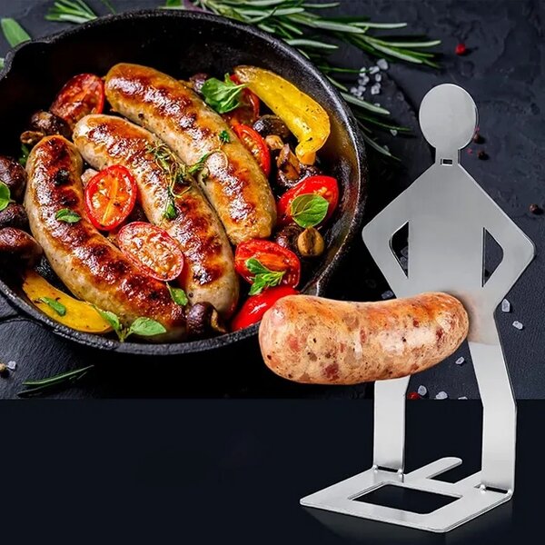 Grillboyz™ Suporturi Amuzante Pentru Cârnați La Grătar – Pachet De 3