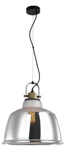 Lustră pe cablu ASGARD 1xE27/11W/230V argintie Klausen 111019