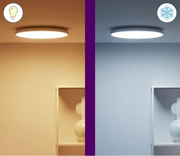 WiZ - Plafonieră LED RGBW RUNE 21W 230V albă Wi-Fi dimabilă