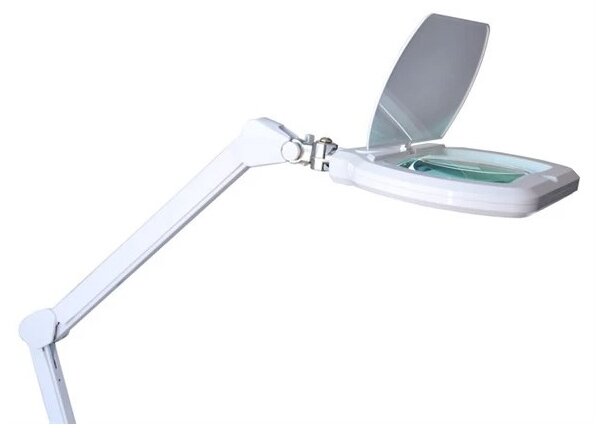 Lampă LED dimabilă de masă cu lupă LED/12W/230V albă