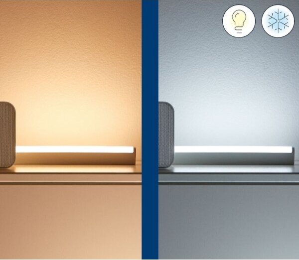 WiZ - Set 2x lampă LED RGBW dimabilă BAR LED/5,5W/230V Wi-Fi