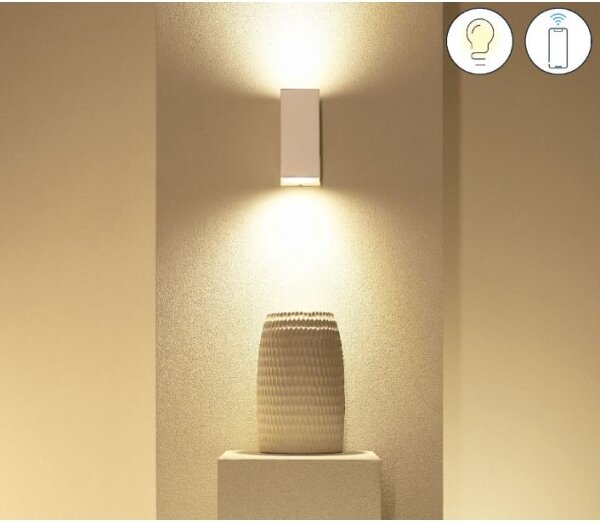 Aplică LED RGBW dimabilă UP&DOWN 2xGU10/4,7W/230V alb Wi-Fi WiZ