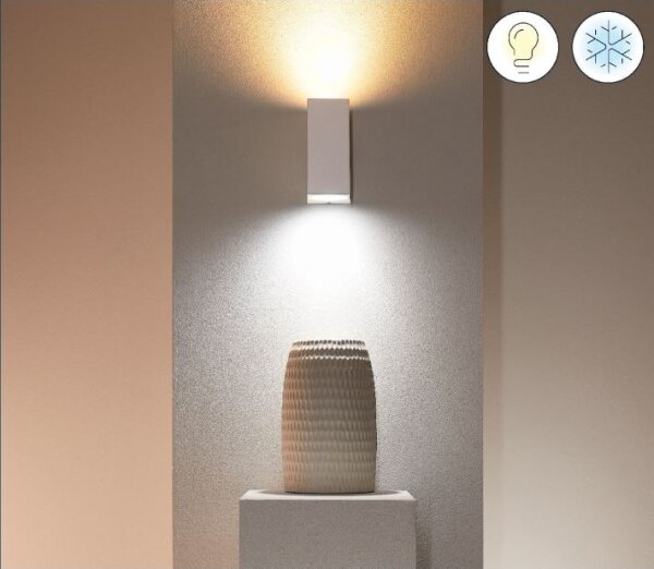 Aplică LED RGBW dimabilă UP&DOWN 2xGU10/4,7W/230V alb Wi-Fi WiZ