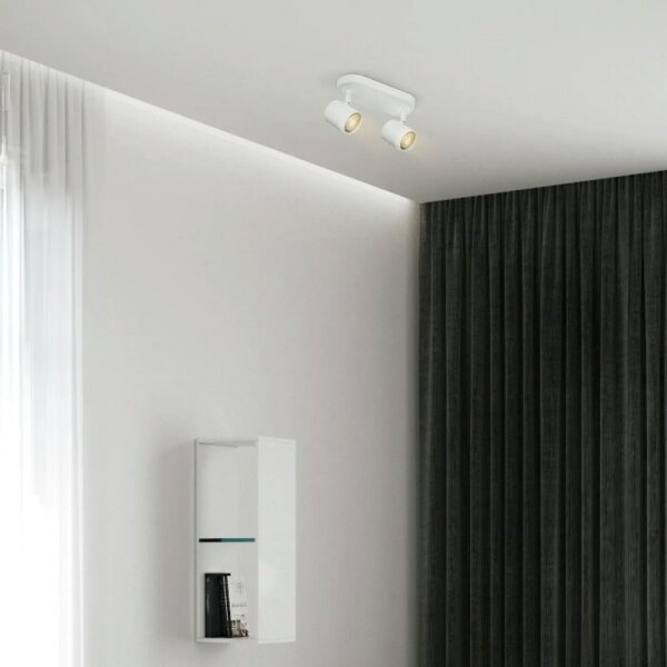 Spot LED dimabil MANU 2xGU10/5,8W/230V alb