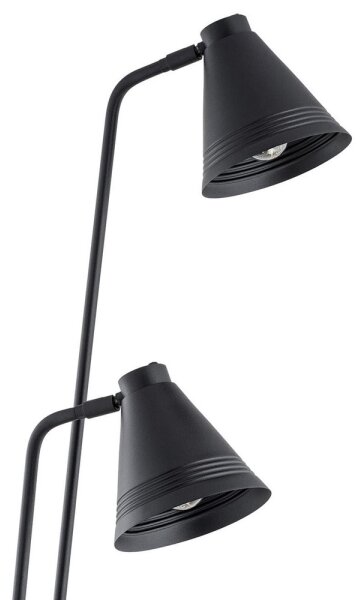 Lampadar AVALONE 2xE27/15W/230V negru Argon 7077