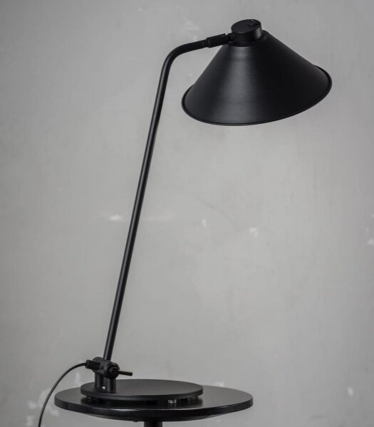 Lampă de masă GABIAN 1xE27/15W/230V neagră Argon 4998