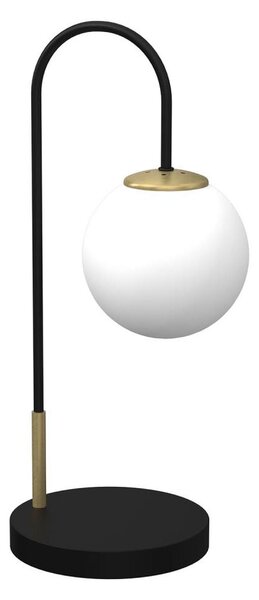Lampă de masă CAMBRIDGE 1xE14/60W/230V neagră/alamă