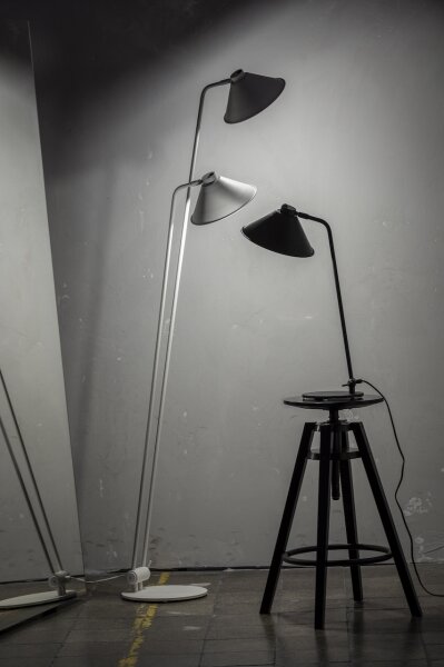 Lampă de masă GABIAN 1xE27/15W/230V neagră Argon 4998