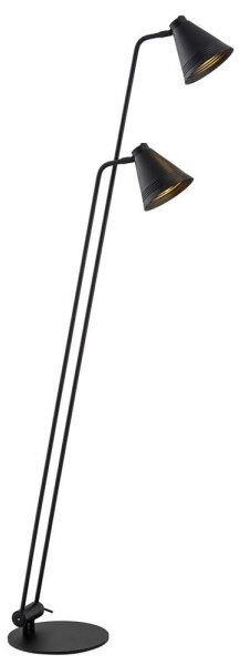 Lampadar AVALONE 2xE27/15W/230V negru Argon 7077