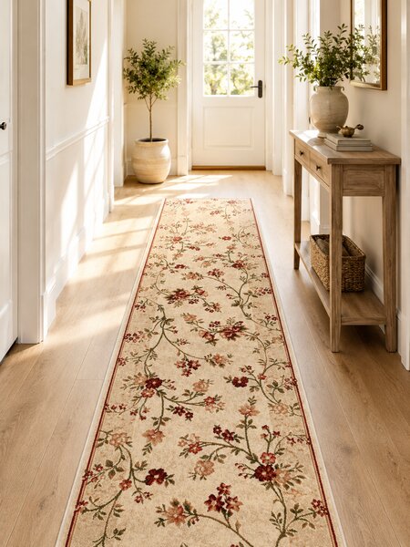 Traversa Covor, Lotos 551, Crem, Latime 100 cm, Diverse Lungimi