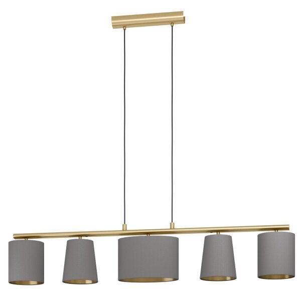 Eglo 99487 - Candelabru suspendat pe cablu ALMEIDA 5xE14/40W/230V
