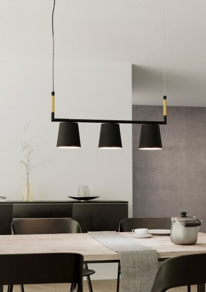 Lustră pe cablu LACEY 3xE27/40W/230V Eglo 43612
