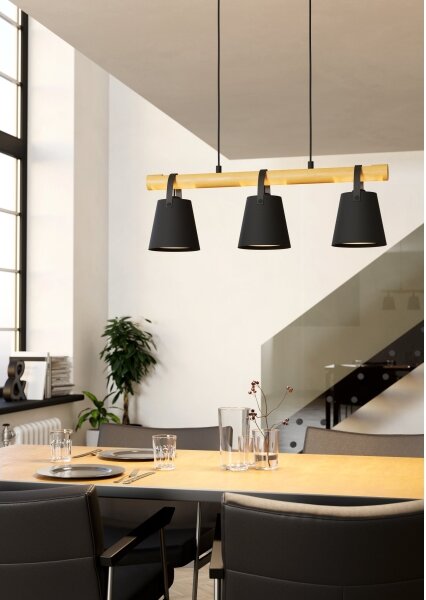 Lustră pe cablu BOYLE 3xE27/10W/230V Eglo 43636