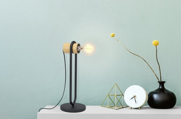 Lampă de masă CHIEVELEY 1xE27/28W/230V Eglo 43543