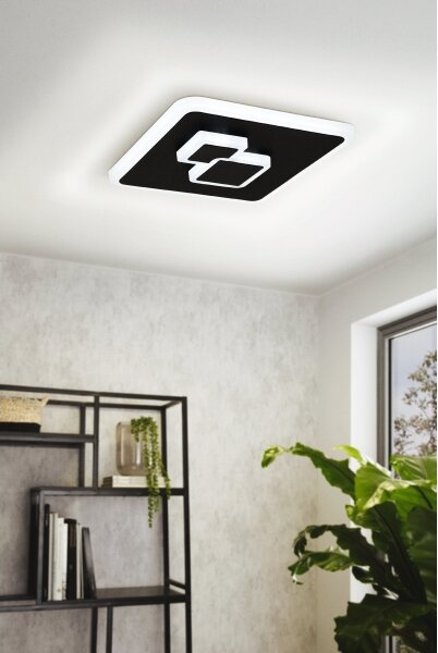 Plafonieră LED CADEGAL LED/7,8W/230V neagră Eglo 30658