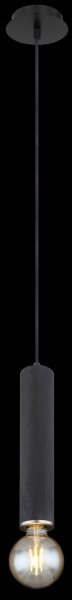 Lustră pe cablu MARION 1xE27/60W/230V lemn negru Globo 15499H