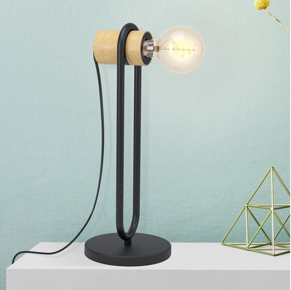 Lampă de masă CHIEVELEY 1xE27/28W/230V Eglo 43543