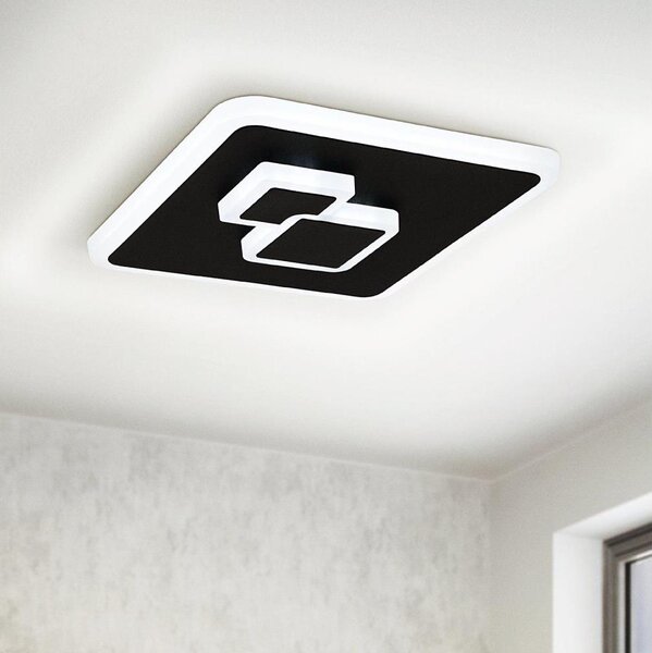 Plafonieră LED CADEGAL LED/7,8W/230V neagră Eglo 30658